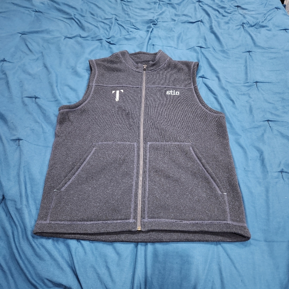 Stio mens wilcox fleece vest size medium